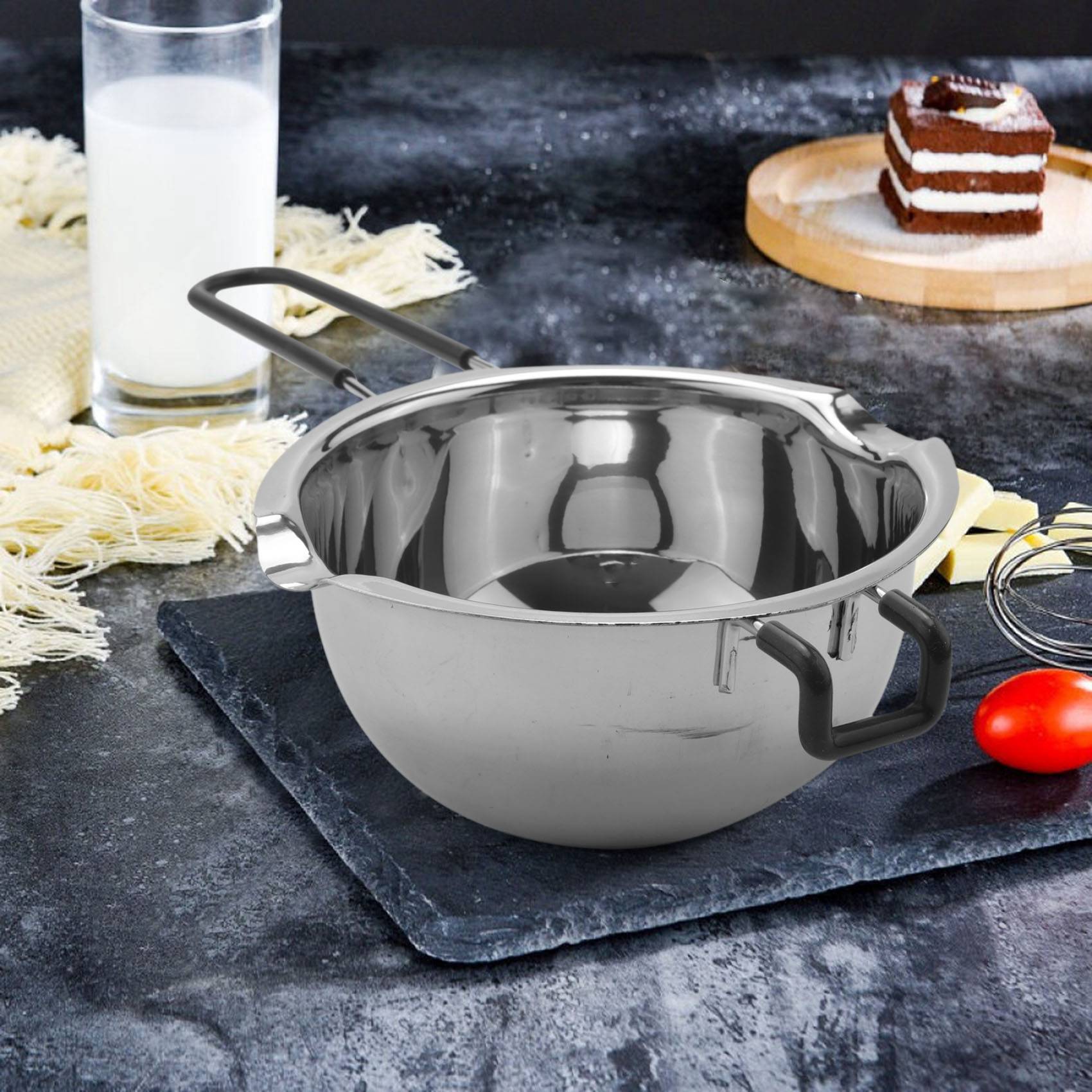 Soap Making Double Boiler - J1UL1N Lot de 2 marmites à