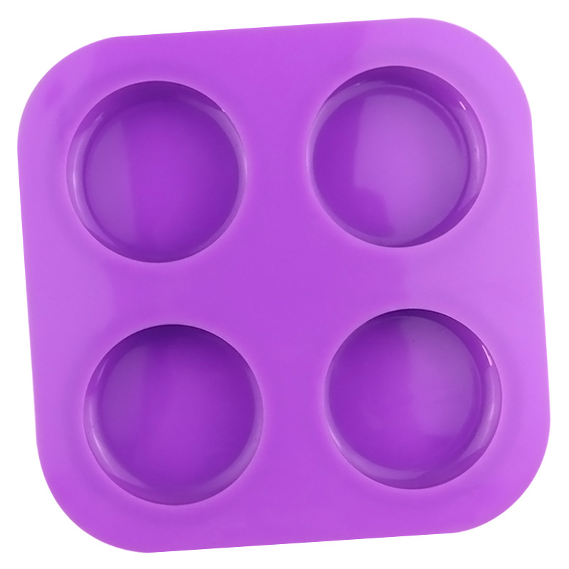 Moule en silicone rond à 4 cav - Soap Making Cold Process avis et prix