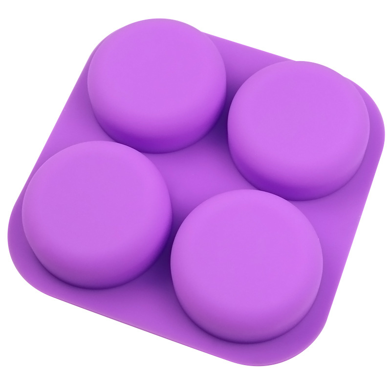 Moule en silicone rond à 4 cav - Soap Making Cold Process avis et prix