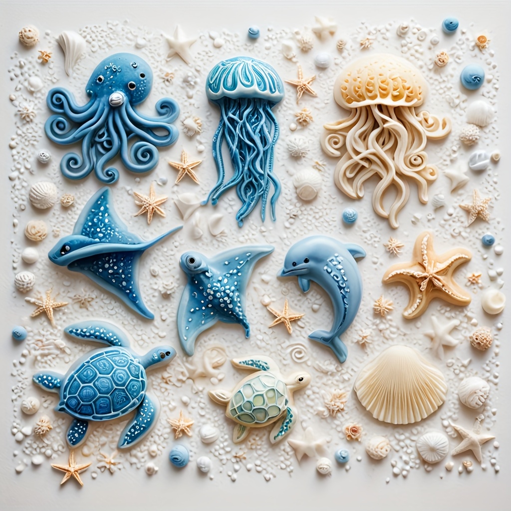 Moule en silicone animaux mari - Soap Making Items avis et prix