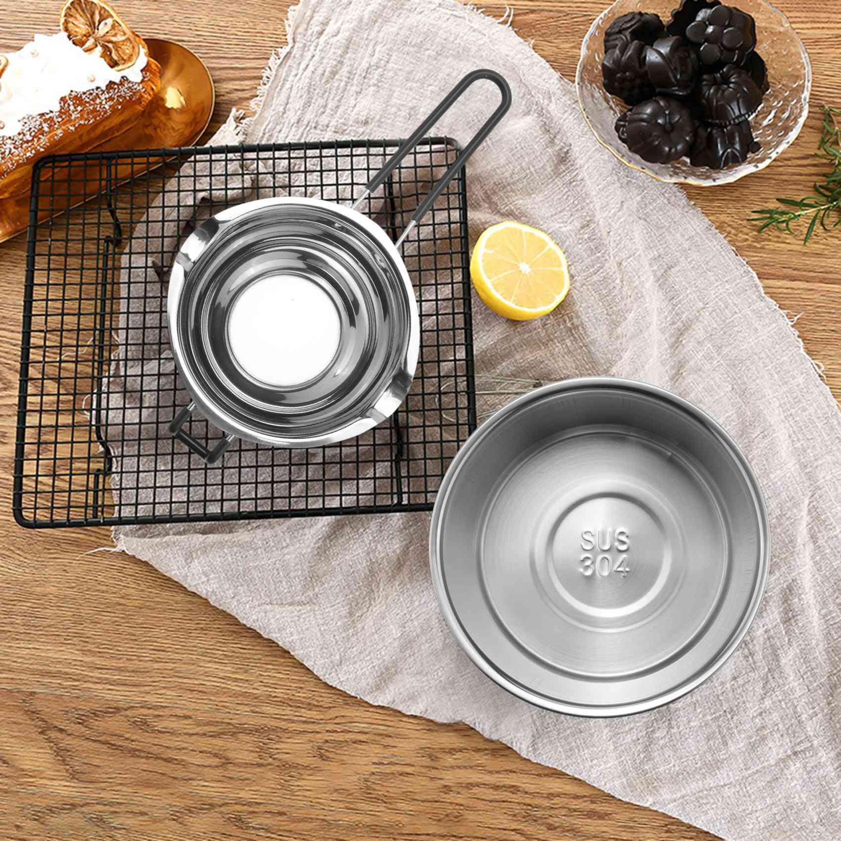 J1UL1N Lot de 2 marmites à dou - Soap Making Double Boiler avis et prix